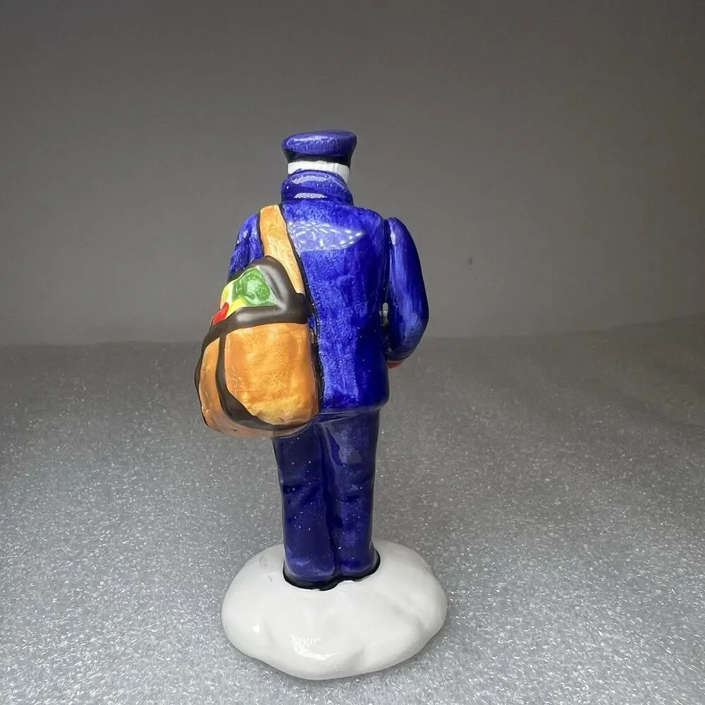 Department 56 Snow Village Special Delivery Mailman & Mail Truck 2 Pc Set 5148-9